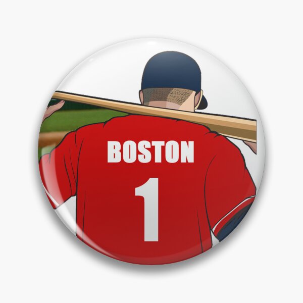 Item preview, Boston Baseball Jersey Number 1 Fan designed and sold by stinkylockers.