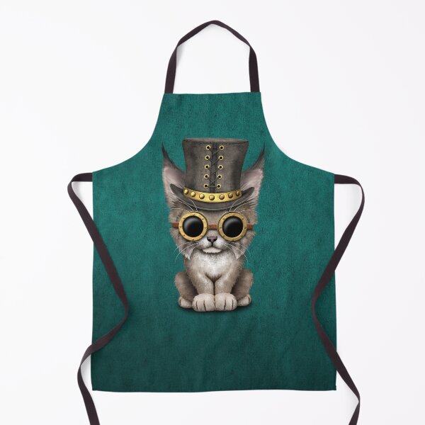 Item preview, Steampunk Baby Lynx Cub designed and sold by JeffBartels.