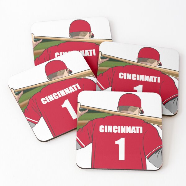 Item preview, Cincinnati Baseball Jersey Number 1 Fan designed and sold by stinkylockers.