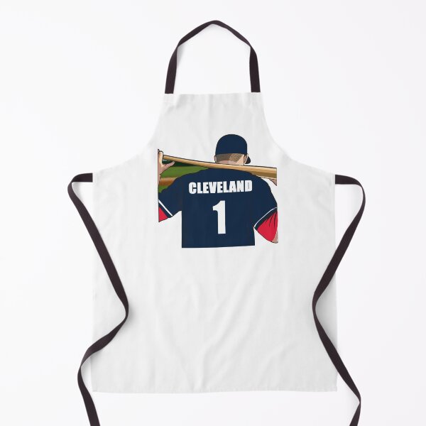 Item preview, Cleveland Blue Baseball Jersey Number 1 Fan designed and sold by stinkylockers.