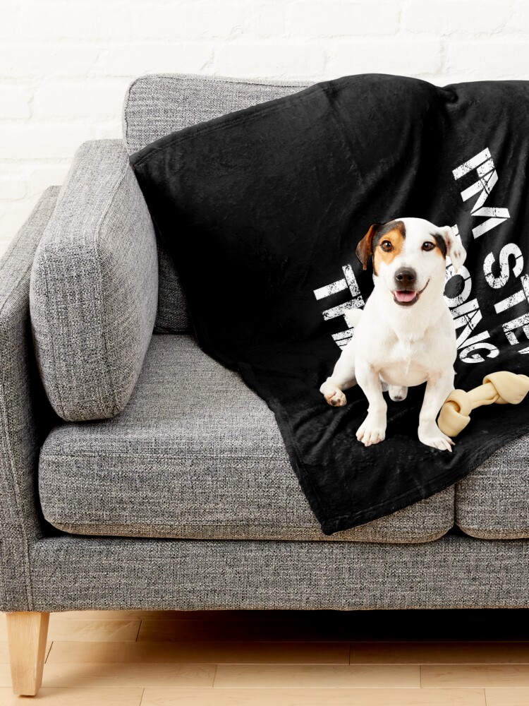Alternate view of I'M STEVE DOING STEVE THINGS Pet Blanket