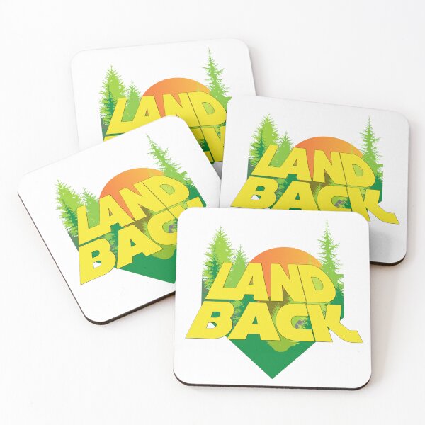 Item preview, LAND BACK Indigenous inspired & themed T-shirt  designed and sold by SuperNish.