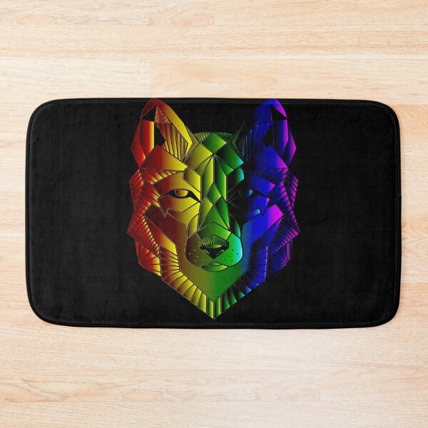 Item preview, Wolf pride flag colours design  designed and sold by TipTopTapo.