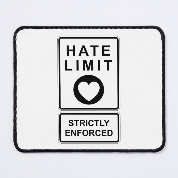 Item preview, Road Sign - Zero Hate Limit designed and sold by Clusterfudge.