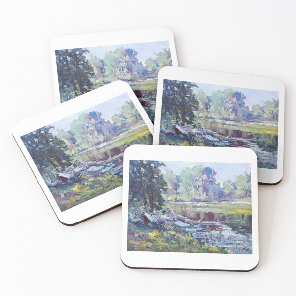 Item preview, Print on canvas Summer landscape oil Printing the original painting designed and sold by DmitrySkripnyc.