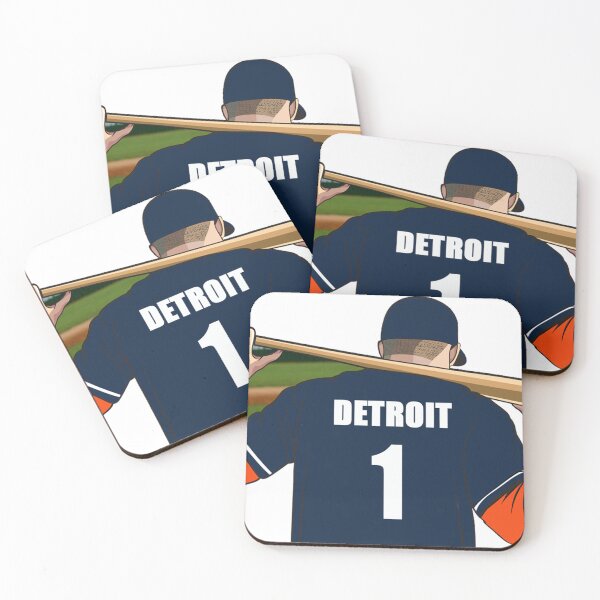 Item preview, Detroit Baseball Jersey Number 1 Fan designed and sold by stinkylockers.