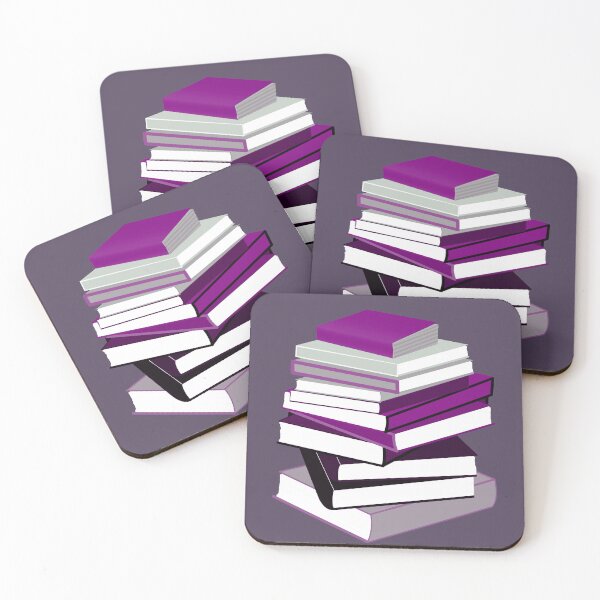 Item preview, Ace Pride Stacked Books Design designed and sold by Vernen Ink.