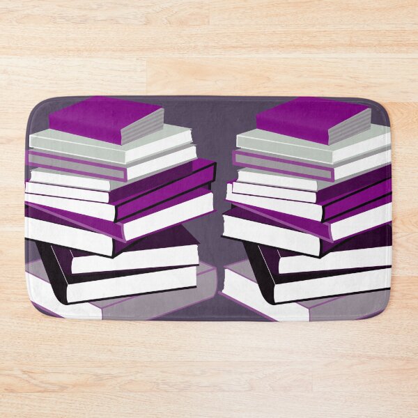 Item preview, Ace Pride Stacked Books Design designed and sold by Vernen Ink.
