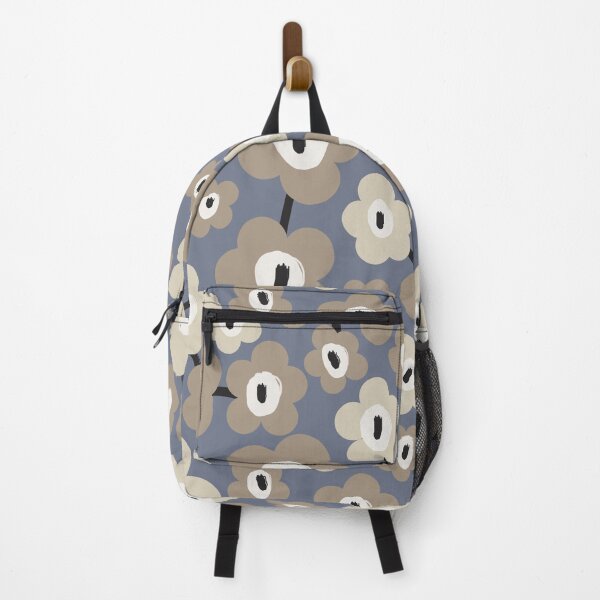 Item preview, Unique Scandinavian Floral Pattern in Gray, Blue and Beige designed and sold by Deutschic.