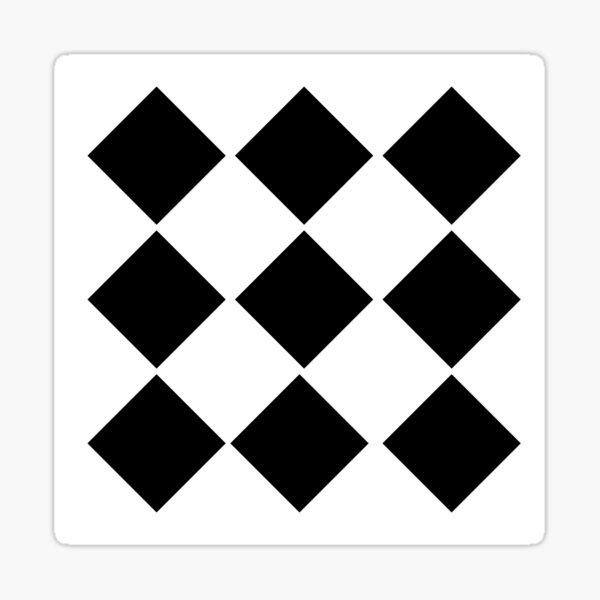 "Black and white mixed design " Sticker for Sale by BanStock Redbubble