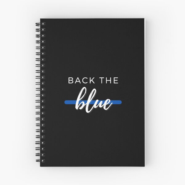 Item preview, Back the Blue Police Designs with Black Background designed and sold by OverdriveArtCo.