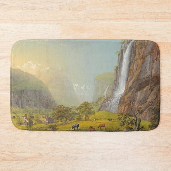 Item preview, The Staubbach in Lauterbrunnen Valley Canton Bern Johann Heinrich Bleuler Der Staubbach im Lauterbrunnenthal Canton Bern designed and sold by TeeARTHY.