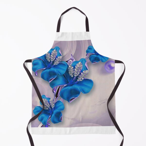 Item preview, Blue flower with diamonds designed and sold by Gagilix.