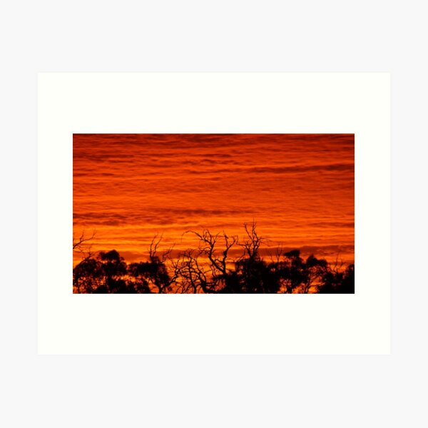 Item preview, Sunset at Magpie Springs - South Australia designed and sold by MagpieSprings.