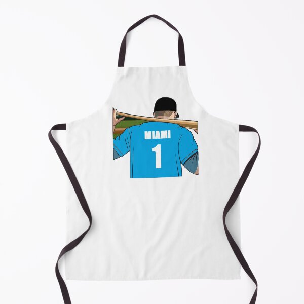 Item preview, Miami Baseball Jersey Number 1 Fan designed and sold by stinkylockers.