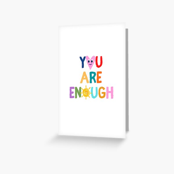 Item preview, You Are Enough designed and sold by simplygraciemae.