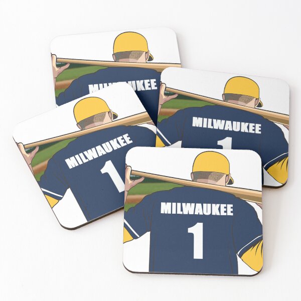 Item preview, Milwaukee Baseball Jersey Number 1 Fan designed and sold by stinkylockers.