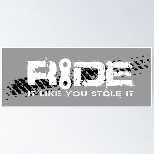 Item preview, thepedallife: Ride it like you stole it designed and sold by robnoble.