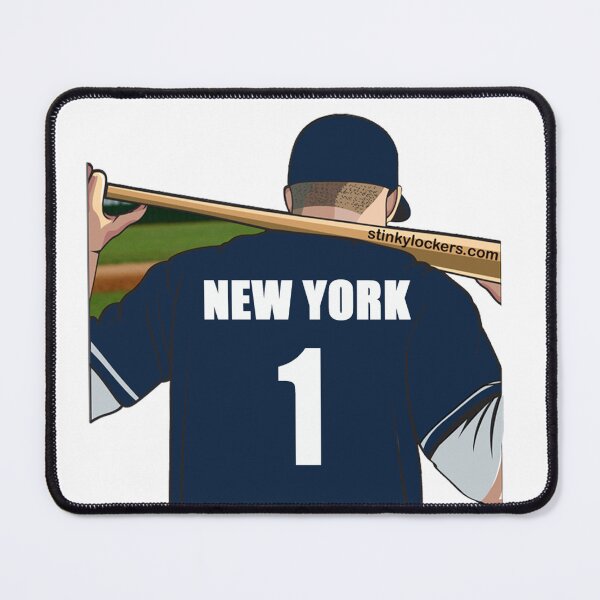 Item preview, New York Black Baseball Jersey Number 1 Fan designed and sold by stinkylockers.