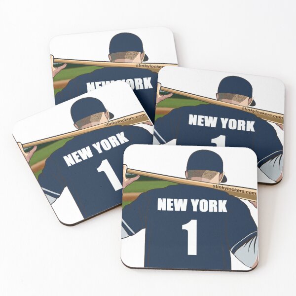Item preview, New York Black Baseball Jersey Number 1 Fan designed and sold by stinkylockers.