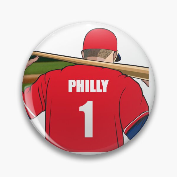 Item preview, Philadelphia Baseball Jersey Number 1 Fan designed and sold by stinkylockers.