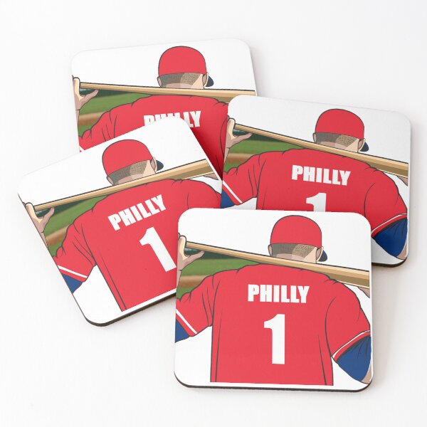 Item preview, Philadelphia Baseball Jersey Number 1 Fan designed and sold by stinkylockers.