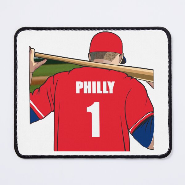 Item preview, Philadelphia Baseball Jersey Number 1 Fan designed and sold by stinkylockers.