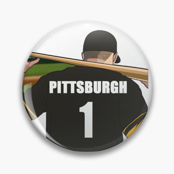 Artikelvorschau, Pittsburgh Baseball Jersey Nummer 1 Fan entworfen und verkauft von stinkylockers.