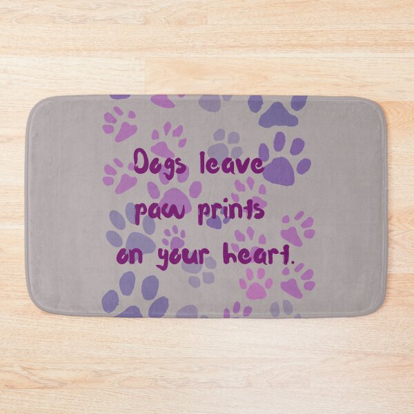 Item preview, Dogs leave pawprints on your heart.  designed and sold by kookycomet.