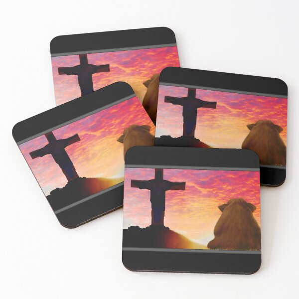 Item preview, ELEPHANT IN THE ROOM    SUNSET  CROSS designed and sold by THE AMERICAN TEEVANGELIST.