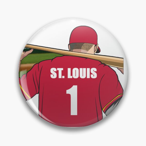 Item preview, St. Louis Baseball Jersey Number 1 Fan designed and sold by stinkylockers.