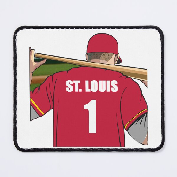 Item preview, St. Louis Baseball Jersey Number 1 Fan designed and sold by stinkylockers.