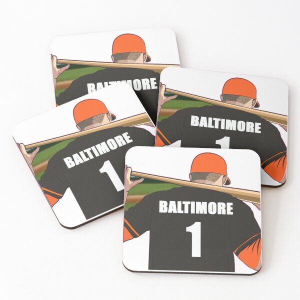 Item preview, Baltimore Baseball Jersey Number 1 Fan designed and sold by stinkylockers.