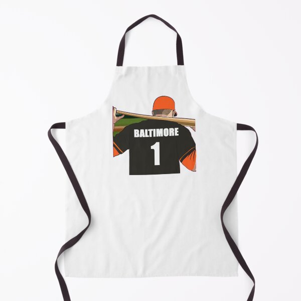 Item preview, Baltimore Baseball Jersey Number 1 Fan designed and sold by stinkylockers.