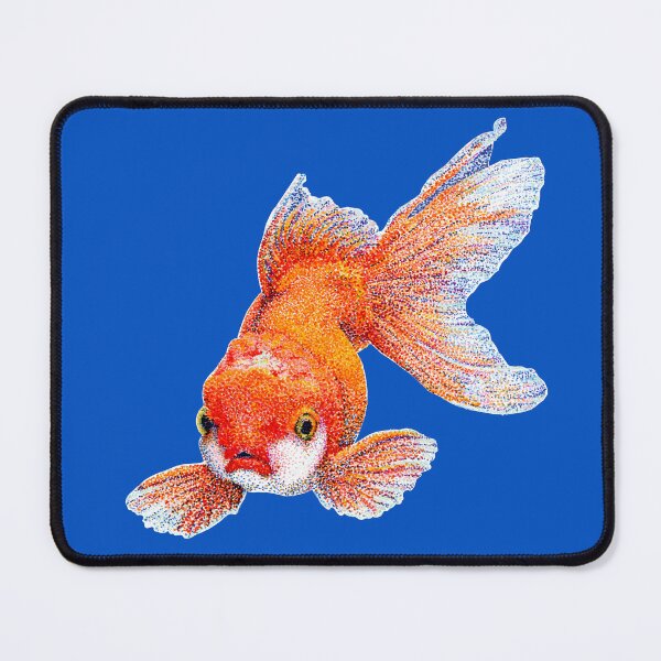 Item preview, Goldie the Pointillism Goldfish designed and sold by Cheyanne Geideman.