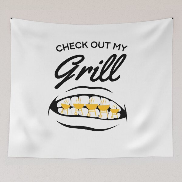 Item preview, Check Out My Grill Funny Grilling Humor designed and sold by BoozieHumor.