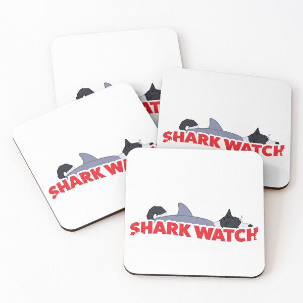 Item preview, Shark Watch - Karelian Bear Dog (Black and White) designed and sold by KodiakGoods.