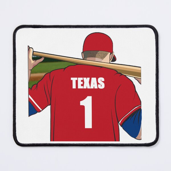 Item preview, Texas Baseball Jersey Number 1 Fan designed and sold by stinkylockers.