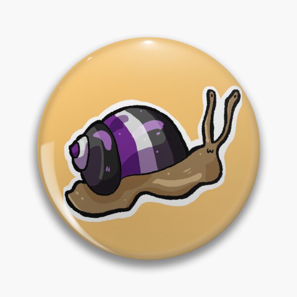 Item preview, Asexual Pride Snail  designed and sold by ToothAndSnail.