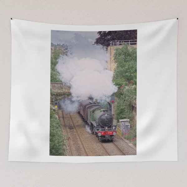 Item preview, Mayflower steam train leaving Bath designed and sold by duncan1980uk.