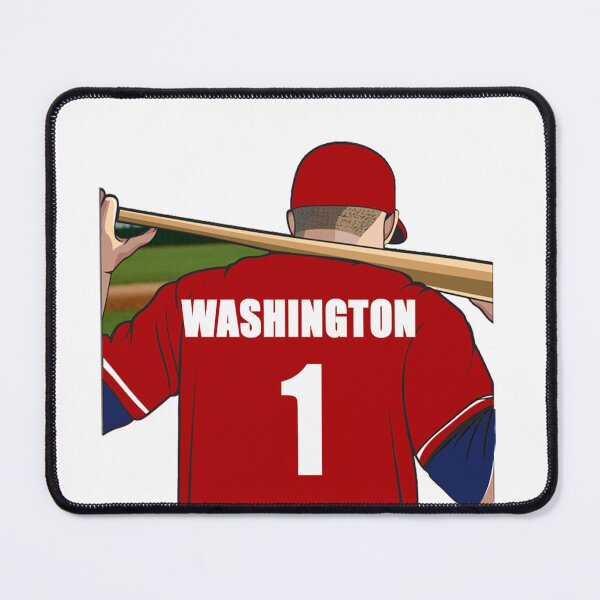 Item preview, Washington Baseball Jersey Number 1 Fan designed and sold by stinkylockers.