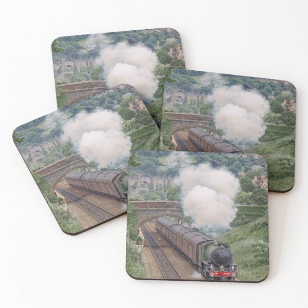 Item preview, Steam train accelerating out of Oldfield Park Bath designed and sold by duncan1980uk.