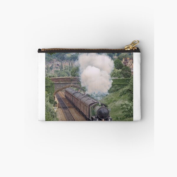 Item preview, Steam train accelerating out of Oldfield Park Bath designed and sold by duncan1980uk.