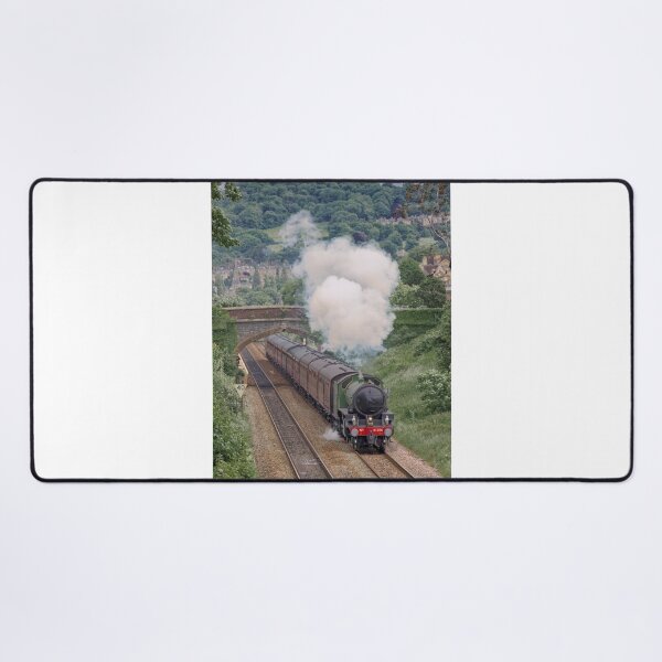 Item preview, Steam train accelerating out of Oldfield Park Bath designed and sold by duncan1980uk.