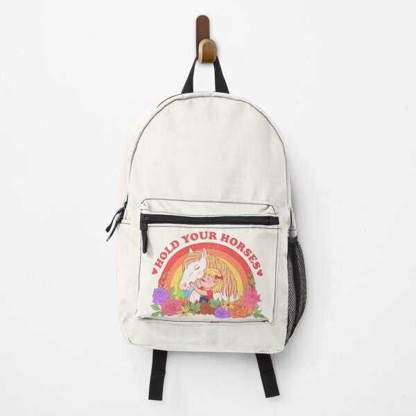 Item preview, Hold Your Horses Floral Rainbow designed and sold by Wishinglob.
