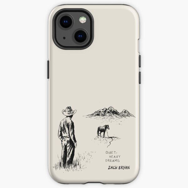 Zach Bryan Quiet, Heavy Dreams iPhone Tough Case
