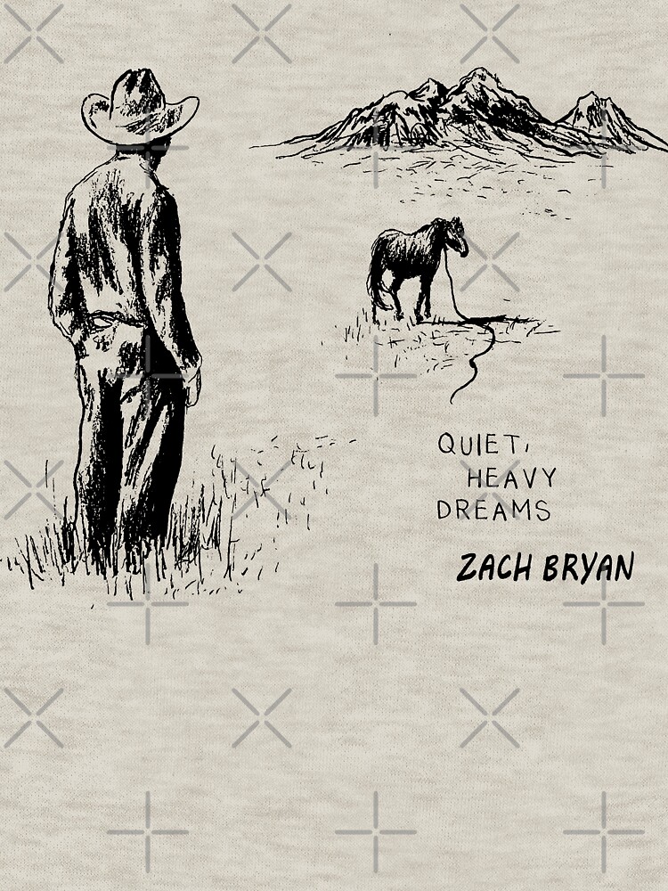 Zach Bryan Quiet, Heavy Dreams by SkyAfterDusk