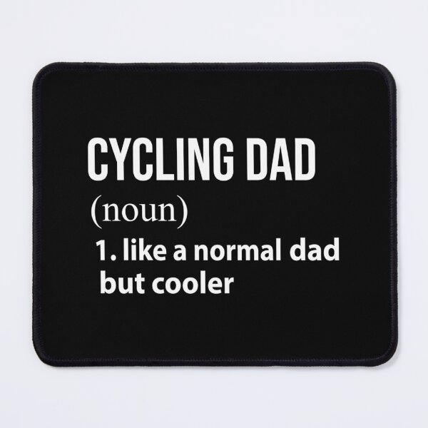 Item preview, Cycling Dad Like A Normal Dad But Cooler Sticker designed and sold by amberk1cira.