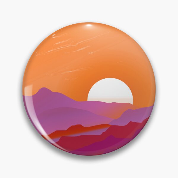 Item preview, Lesbian Community Pride Sunrise Landscape designed and sold by Vernen Ink.