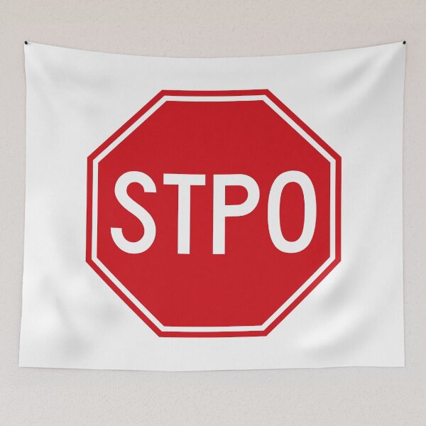 Item preview, STPO Sign designed and sold by Clusterfudge.